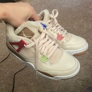 Jordan 4 Wild Things Size 7Y Authentic